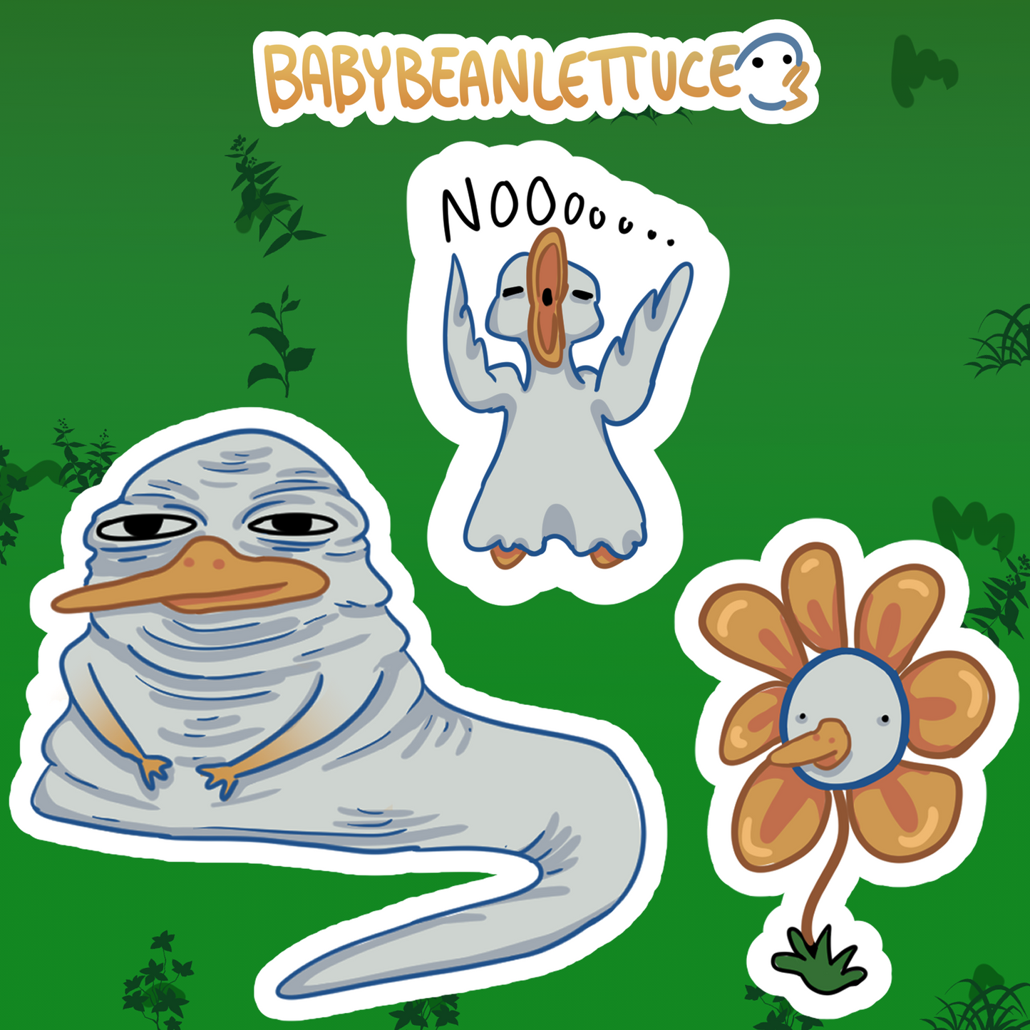 Geese Sticker Pack - BabyBeanLettuce